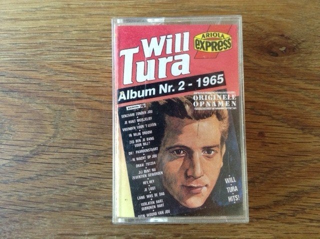 muziekcassette will tura, Cd's en Dvd's, Cassettebandjes, Ophalen of Verzenden, Nederlandstalig, 1 bandje, Origineel