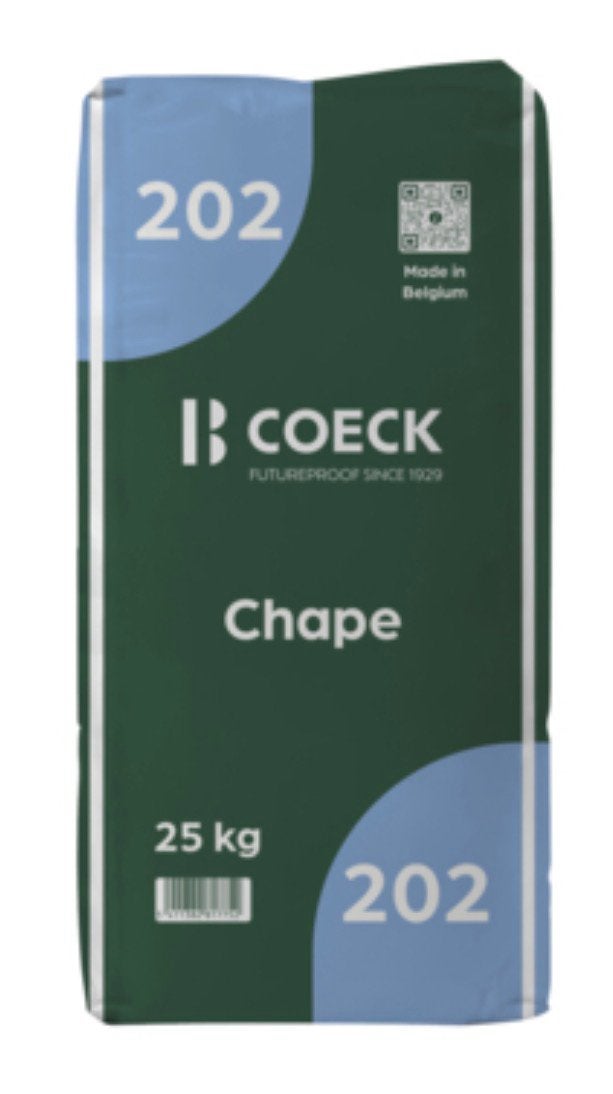 Chape Coeck 25 kg 16 zakken, Ophalen, Nieuw