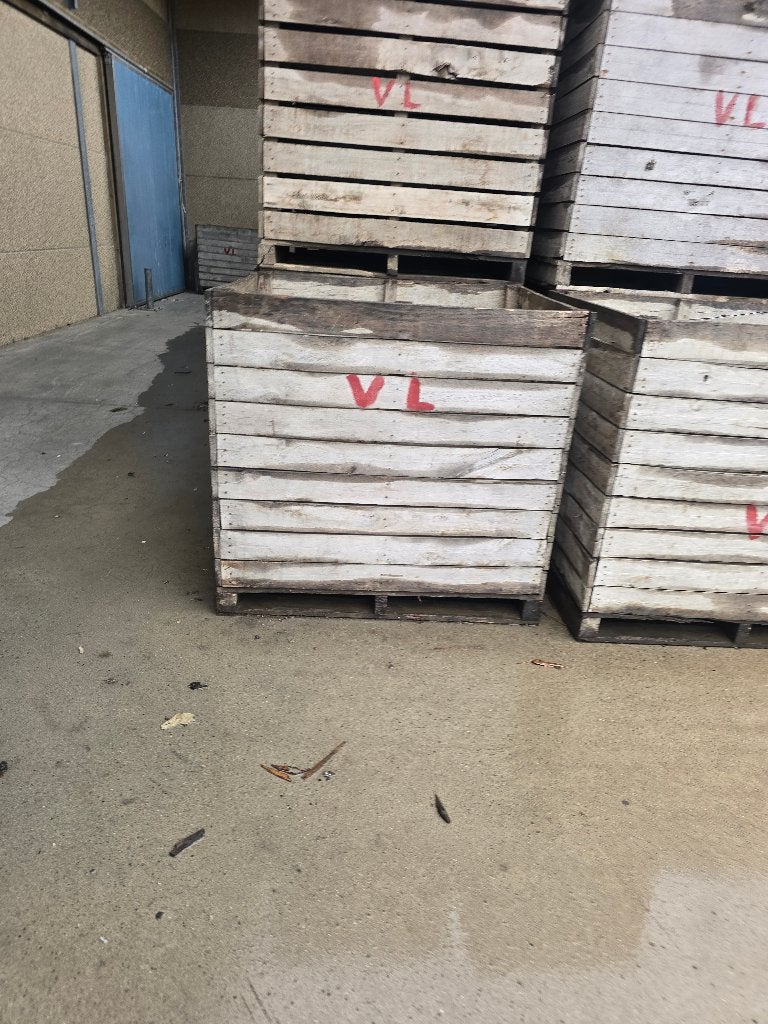 houten containers te koop, Zakelijke goederen, Landbouw | Aardappelen, Groenten, Fruit en Vlees, Ophalen
