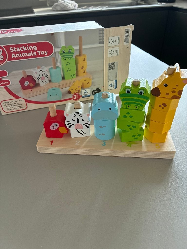 Playtive stapelpuzzel, Kinderen en Baby's, Ophalen, Zo goed als nieuw, Overige typen
