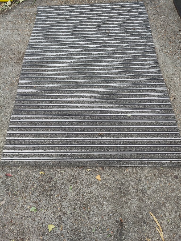 Tapis profilé professionnel en aluminium, Enlèvement, Comme neuf