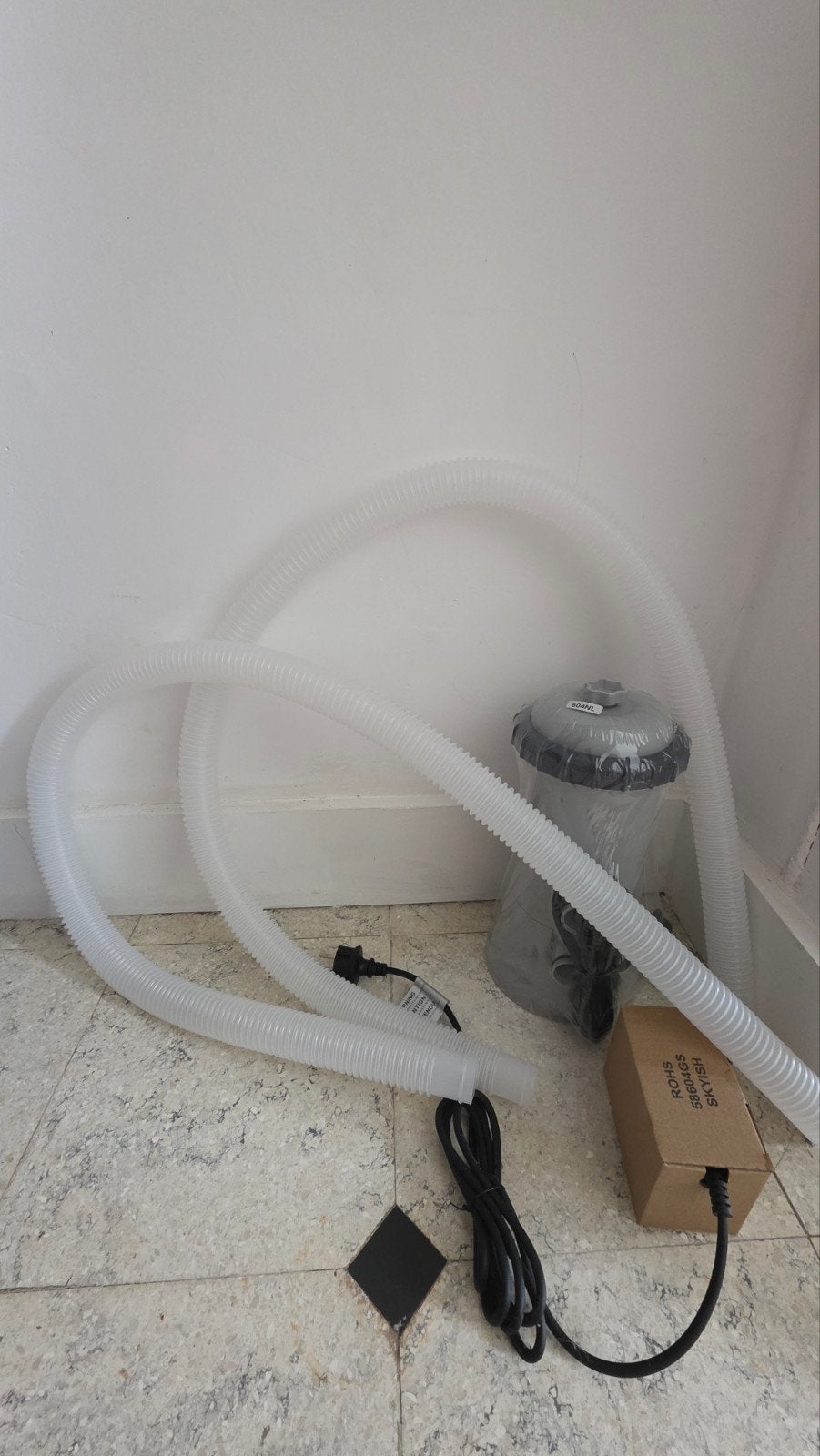 Pompe piscine intex à cartouche, Enlèvement
