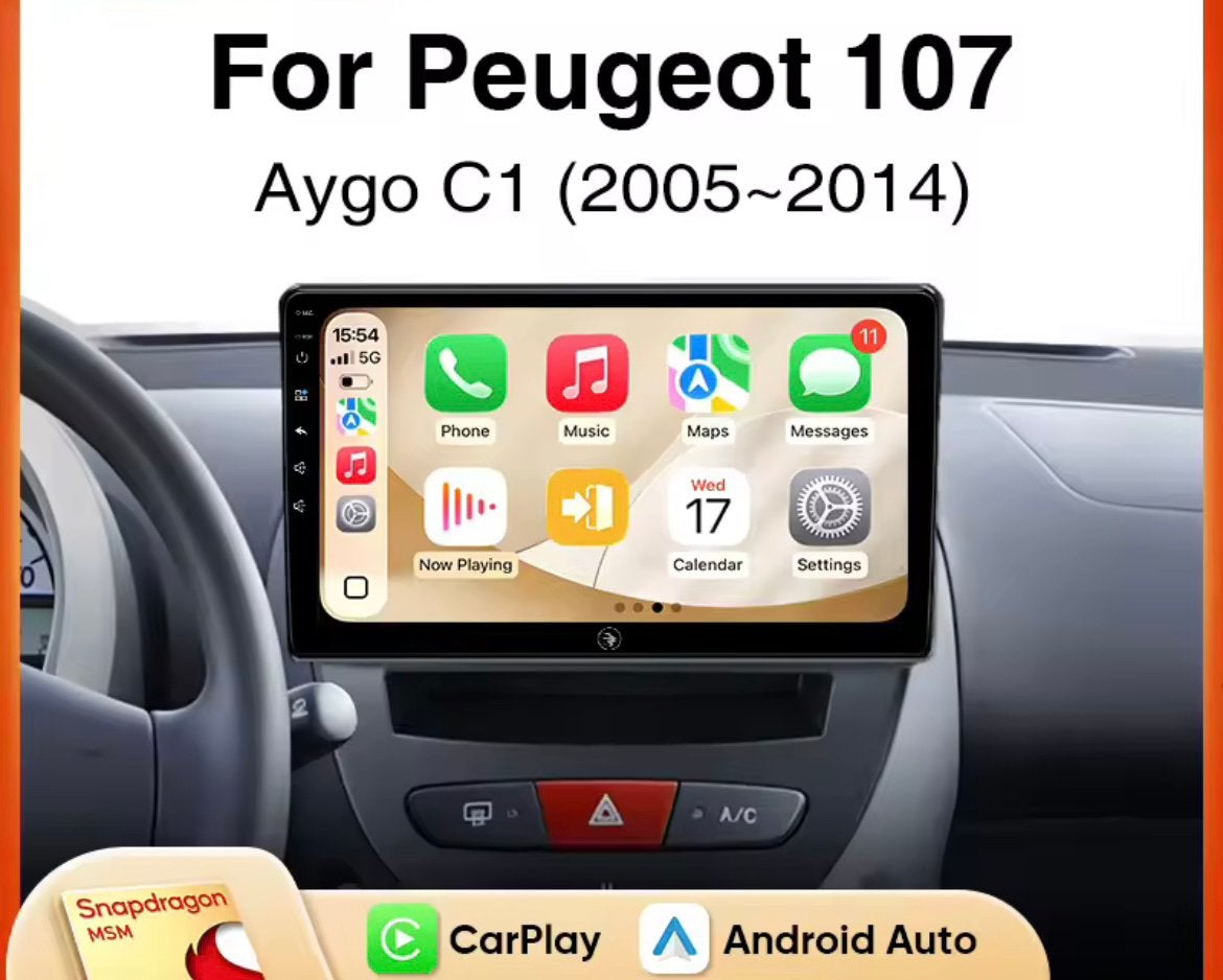 Carplay Installatie Toyota Aygo/C1/107, Enlèvement, Neuf