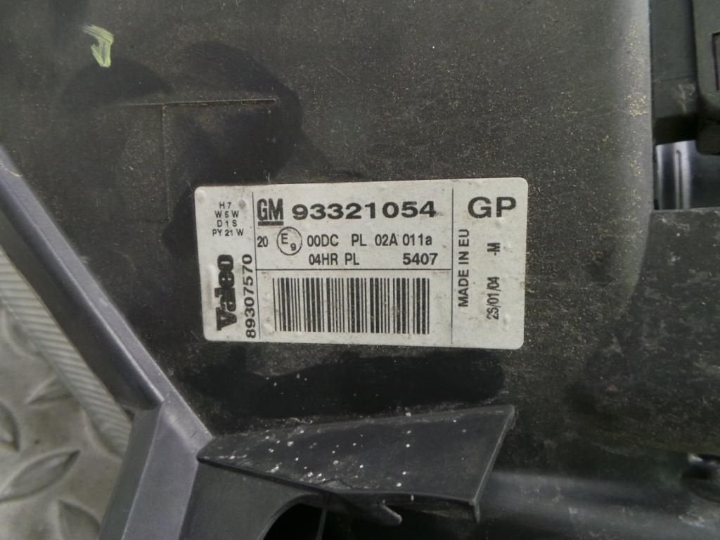 OPEL MERIVA OPC KOPLAMP L 2006, Autos : Pièces & Accessoires, Enlèvement ou Envoi, Utilisé, Stiba membre