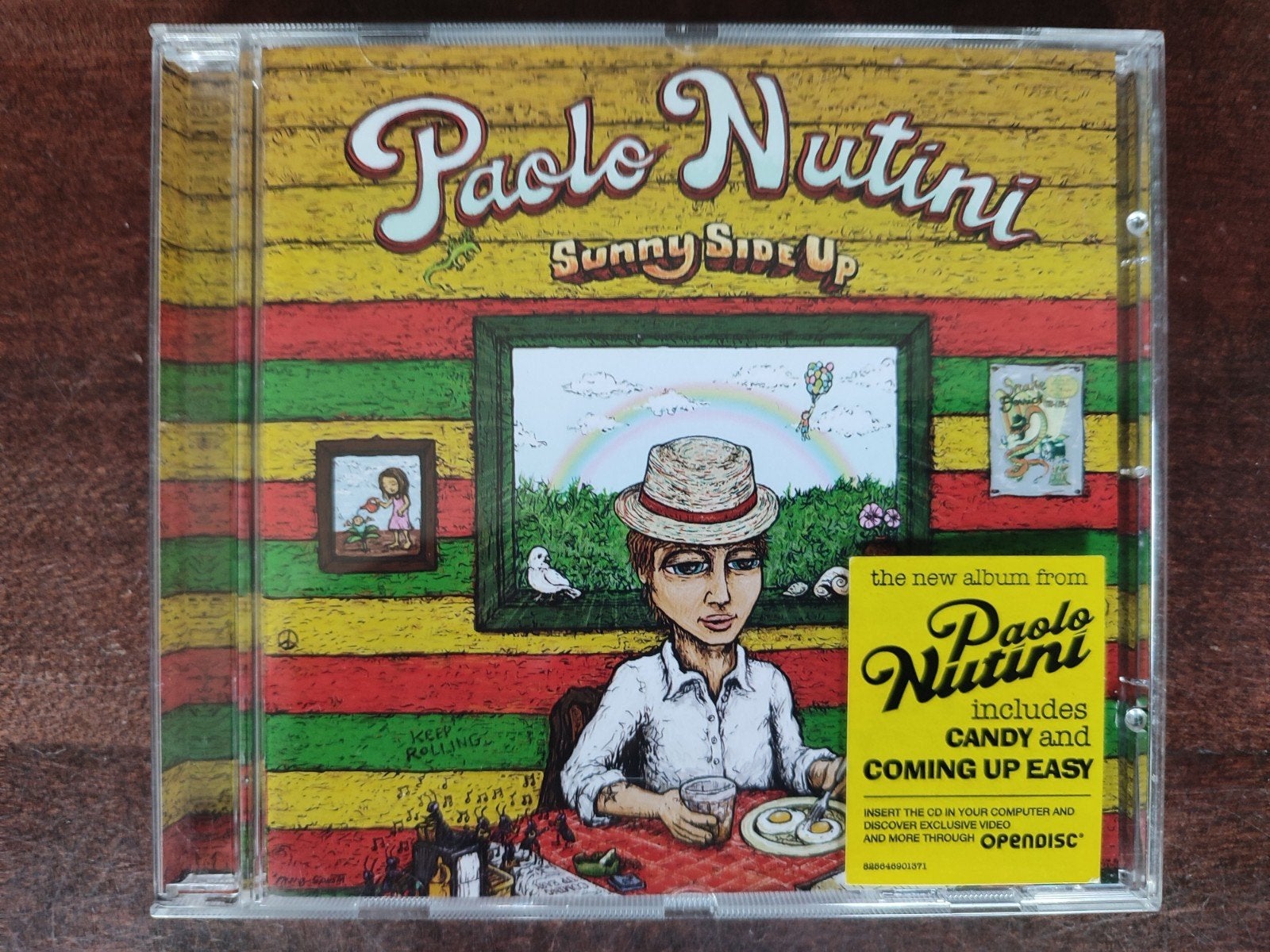 CD : PAOLO NUTINI - SUNNY SIDE UP, Cd's en Dvd's, Cd's | Pop, Ophalen of Verzenden, Zo goed als nieuw