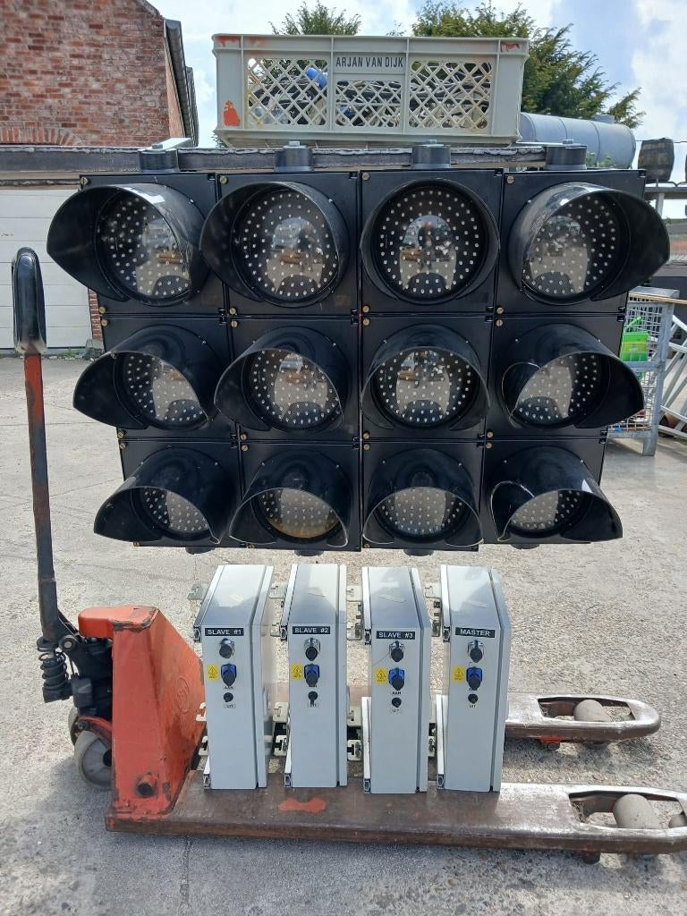 Professionele LED verkeerslichten set, Ophalen, Gebruikt, Minder dan 50 watt, Overige typen
