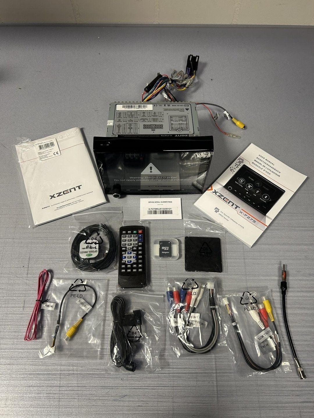 Navigiatie XZent x-275 multimedia autoradio, -, -, Nieuw, Ophalen of Verzenden