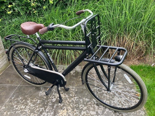 Herenfiets, Terugtraprem, Versnellingen, Zo goed als nieuw, 65 cm of meer