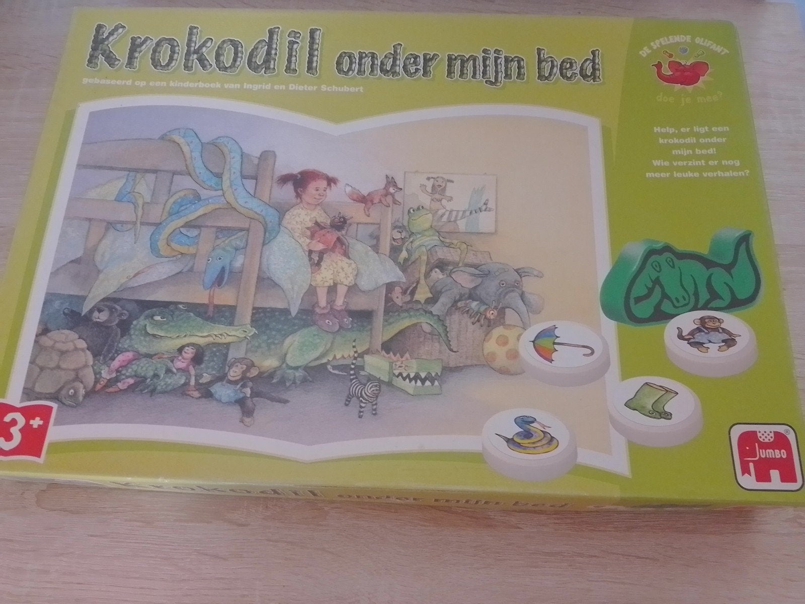 gezelschap krokodil onder mijn bed, Enlèvement ou Envoi