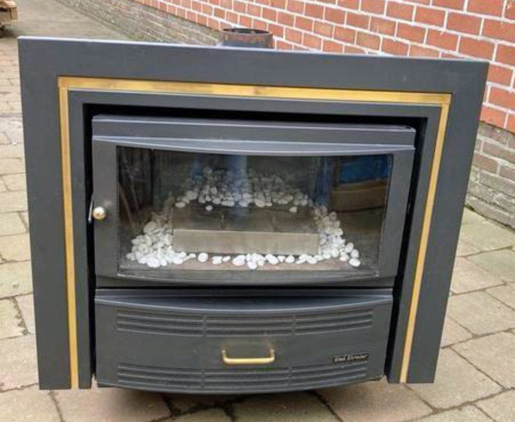 Well Straler Inbouwhaard MK110 – Bio-Ethanol (11.6kW), Huis en Inrichting, Ophalen, Zo goed als nieuw, Inbouwhaard, Overige soorten