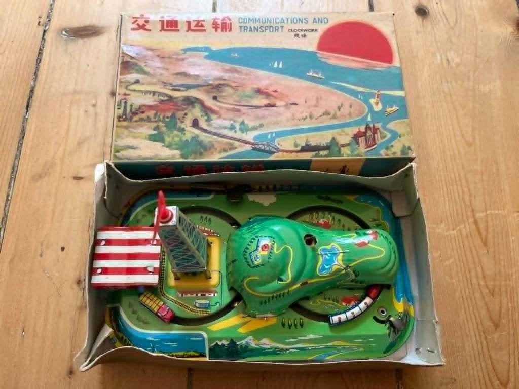 Lot van blikken speelgoed uit periode jaren 80, Ophalen of Verzenden, Gebruikt