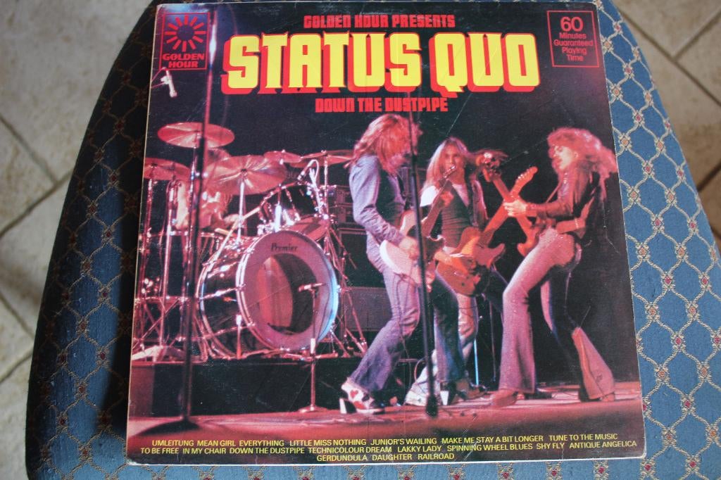 Status Quo Down the Dustpipe (1975), Verzenden, Gebruikt
