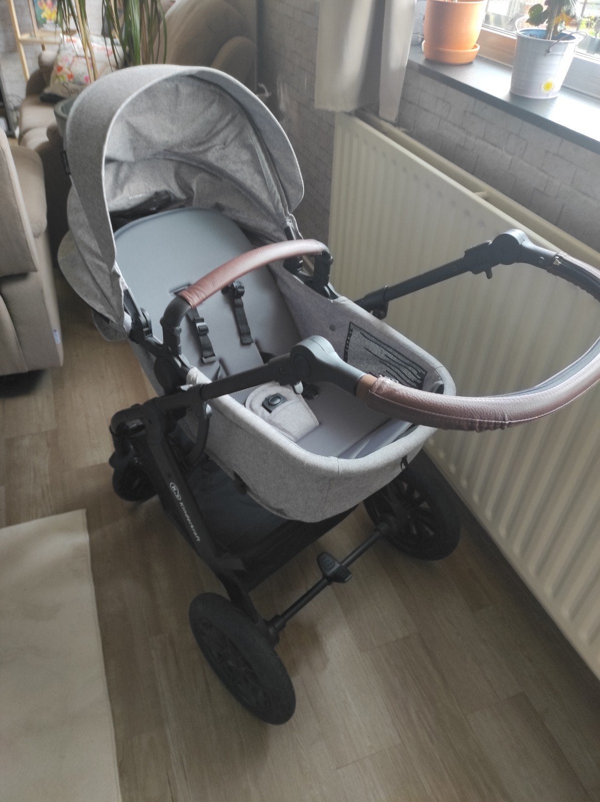 Kinderwagen, Enfants & Bébés, Autres marques, Avec siège auto, Comme neuf, Enlèvement