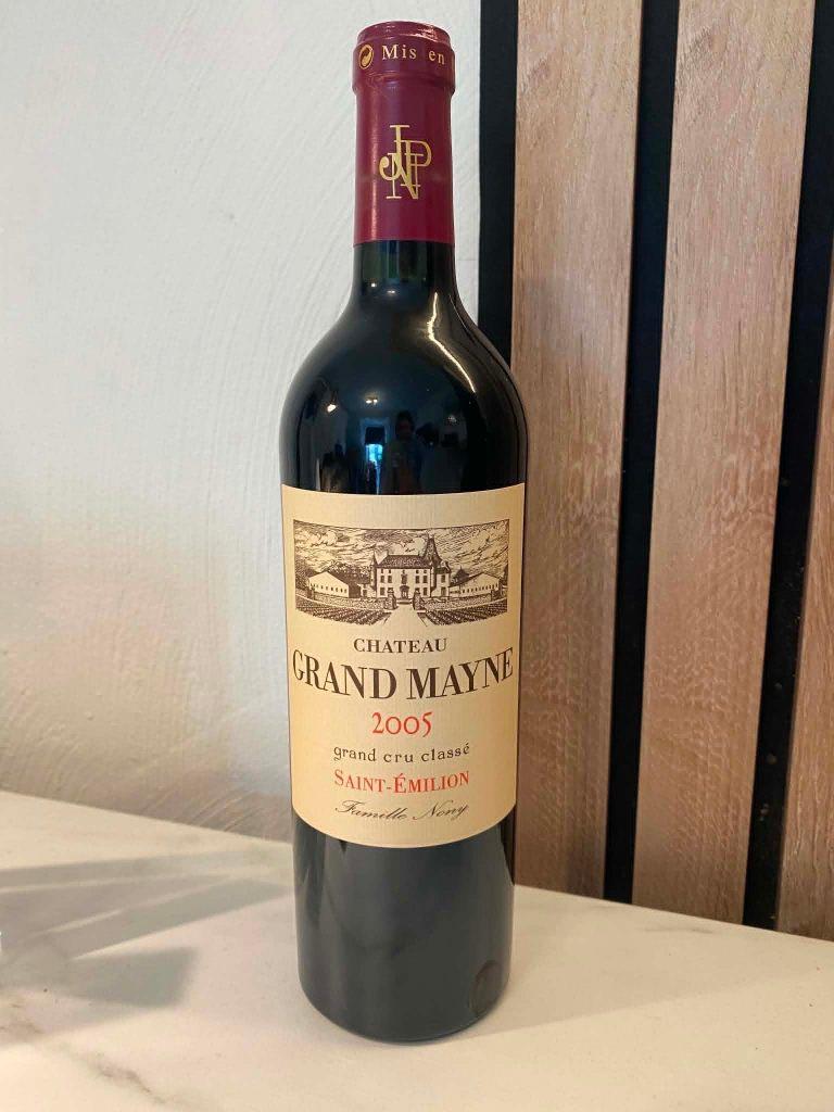 Château Grand Mayne 2005, Verzamelen, Wijnen, Ophalen, Frankrijk, Nieuw, Rode wijn