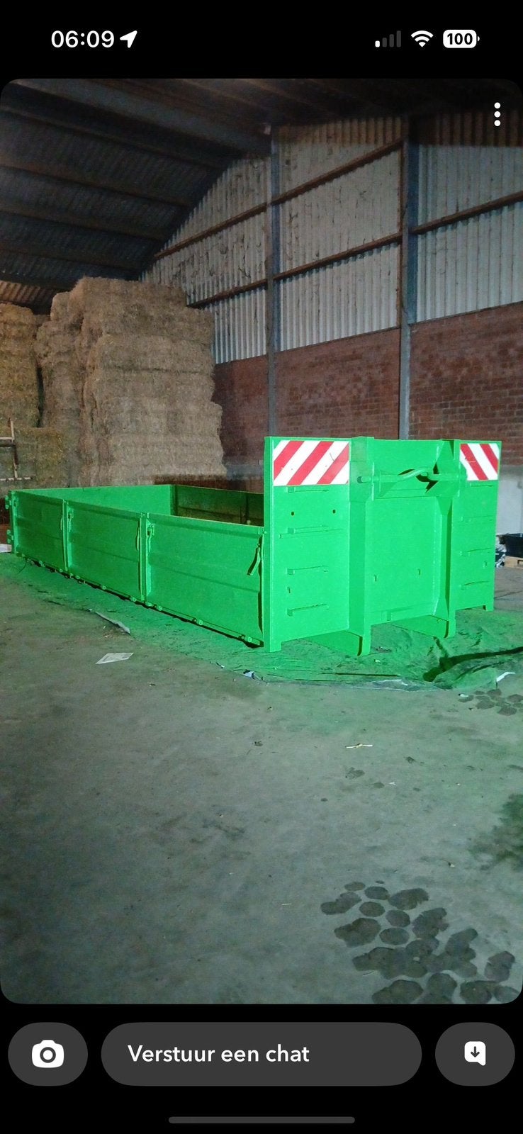 Haakcontainer, Enlèvement