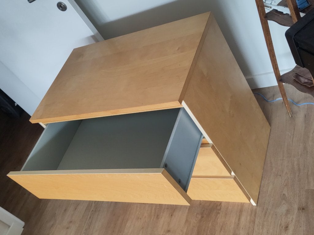 commode, Maison & Meubles, Armoires | Commodes, 3 ou 4 tiroirs, 25 à 50 cm, Enlèvement, Utilisé