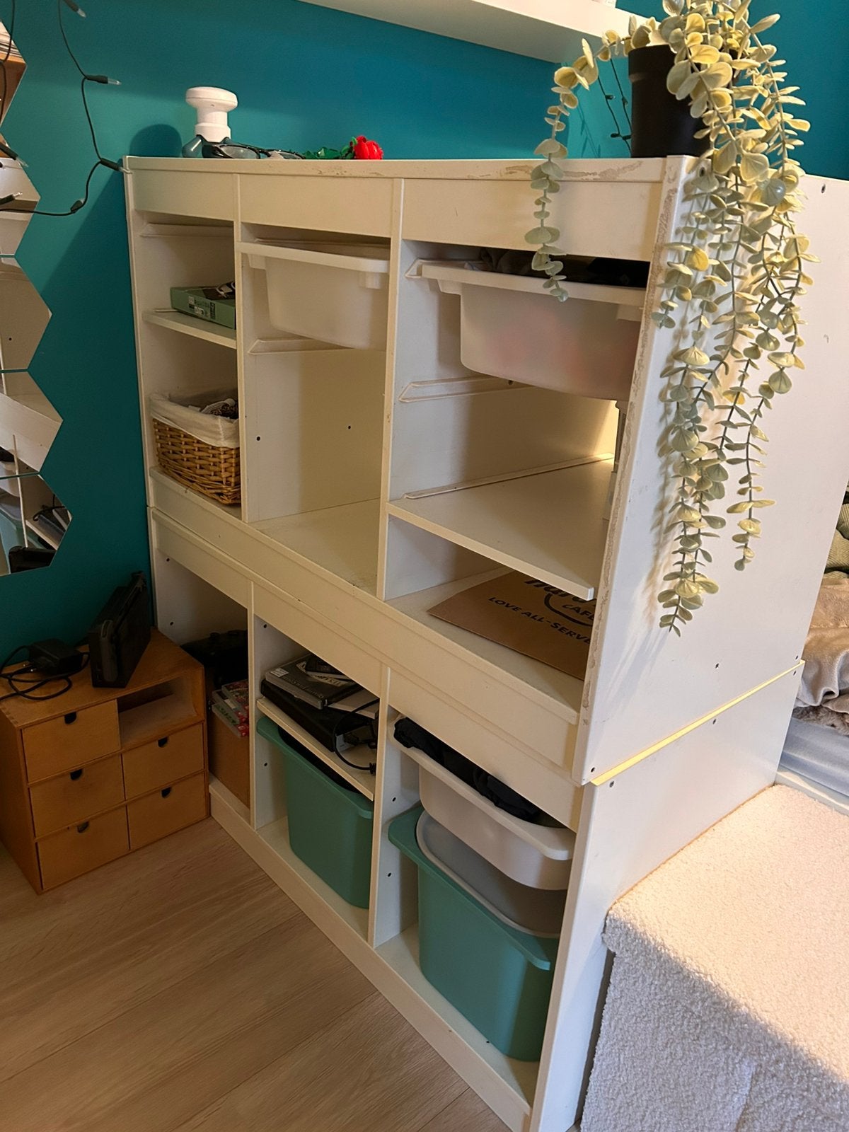 2 ikea trofast kasten met bakjes in, Enlèvement, Utilisé