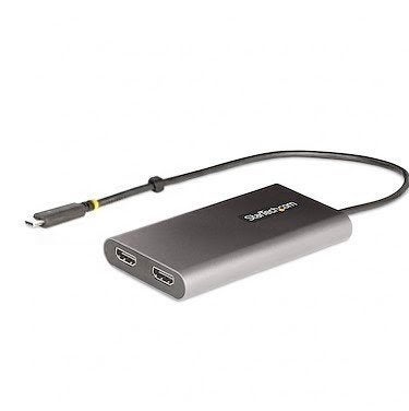 StarTech USB-C naar 2x HDMI MST Hub (MSTCDP122HD) - NIEUW, Informatique & Logiciels, Neuf, Enlèvement ou Envoi, StarTech, Station d'accueil