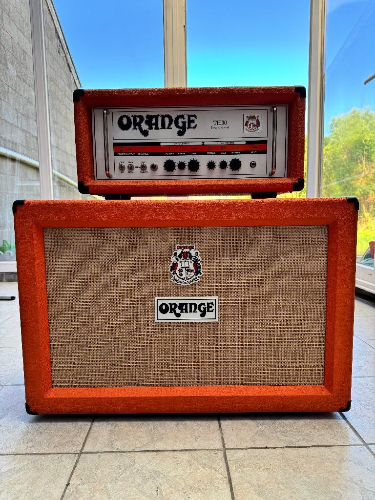 Orange TH30 + PPC212 Closed Back  + hoezen + footswitch, Muziek en Instrumenten, Versterkers | Bas en Gitaar, Ophalen, Gebruikt