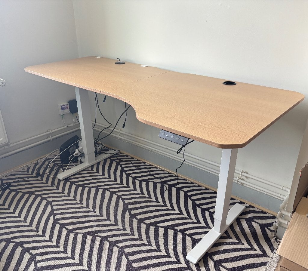 Bureau assis-debout électrique FLEXISPOT Lite 160x75 cm, Maison & Meubles, Bureaux, Électrique, Bureau assis-debout, Comme neuf
