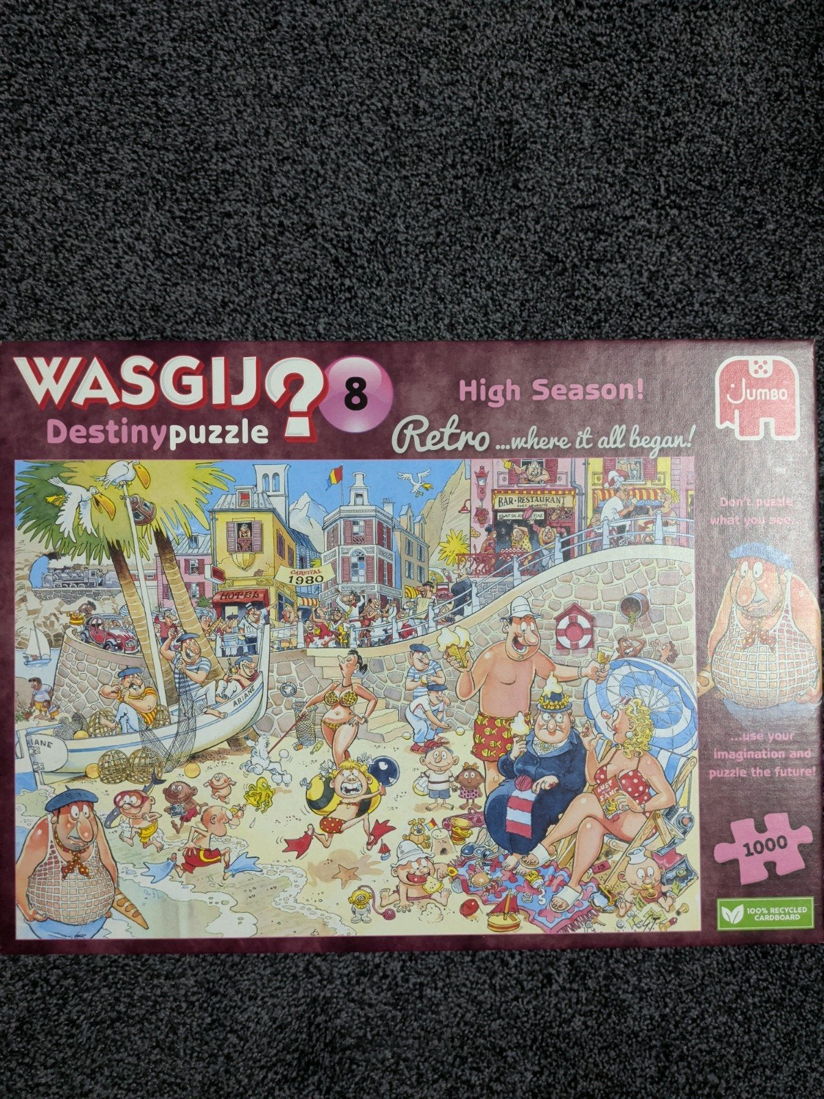 Wasgij? 8 High season, Enlèvement ou Envoi, 500 à 1500 pièces, Comme neuf, Puzzle