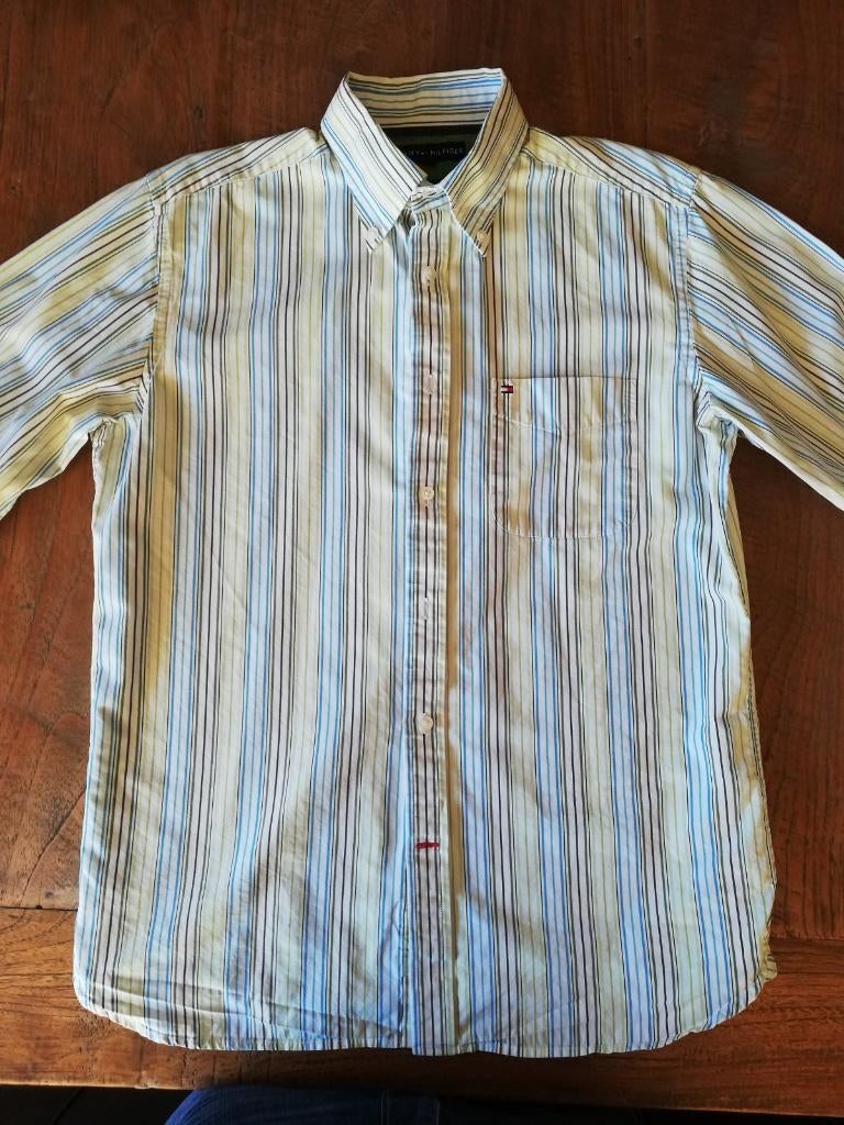 Tommy Hilfiger - Chemise rayée (M), Vêtements | Hommes, Tour de cou 39/40 (M), Autres couleurs, Comme neuf, Tommy hilfiger
