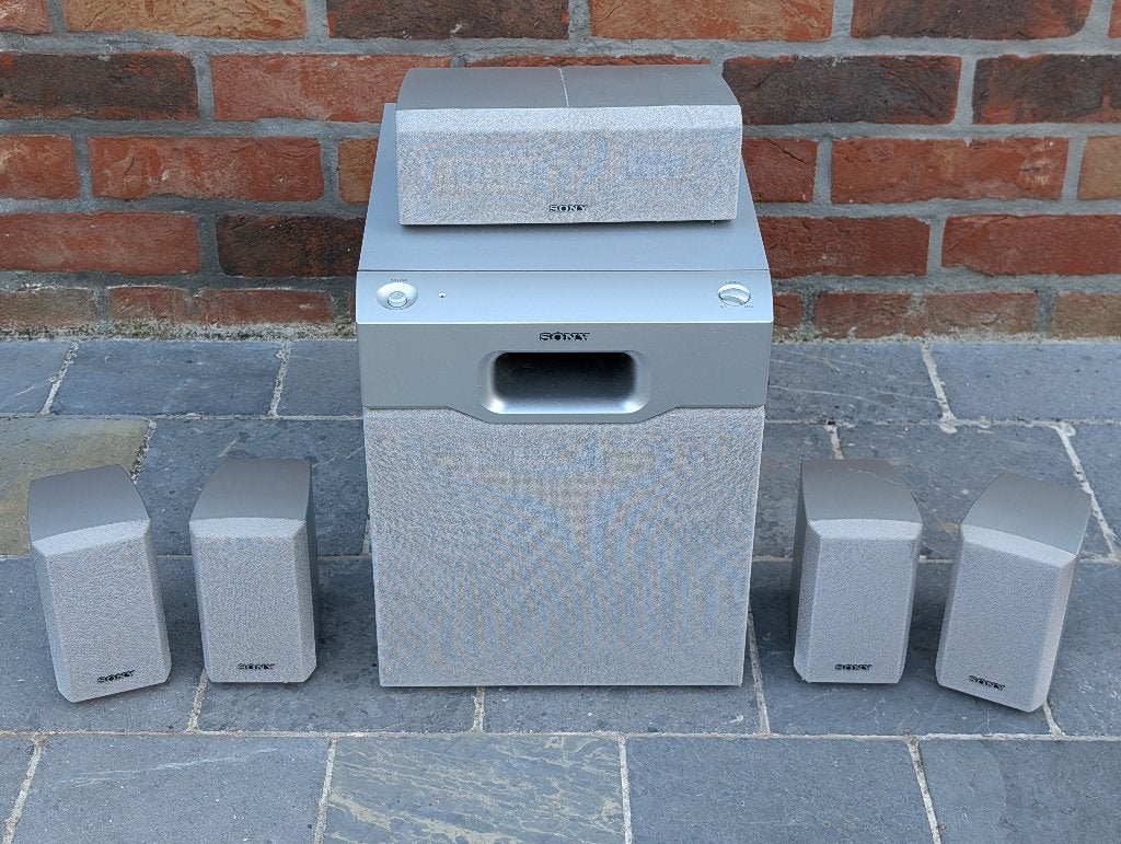 Sony 5.1 Luidsprekerset, Audio, Tv en Foto, Luidsprekerboxen, Ophalen of Verzenden, 60 tot 120 watt, Speakerset, Sony