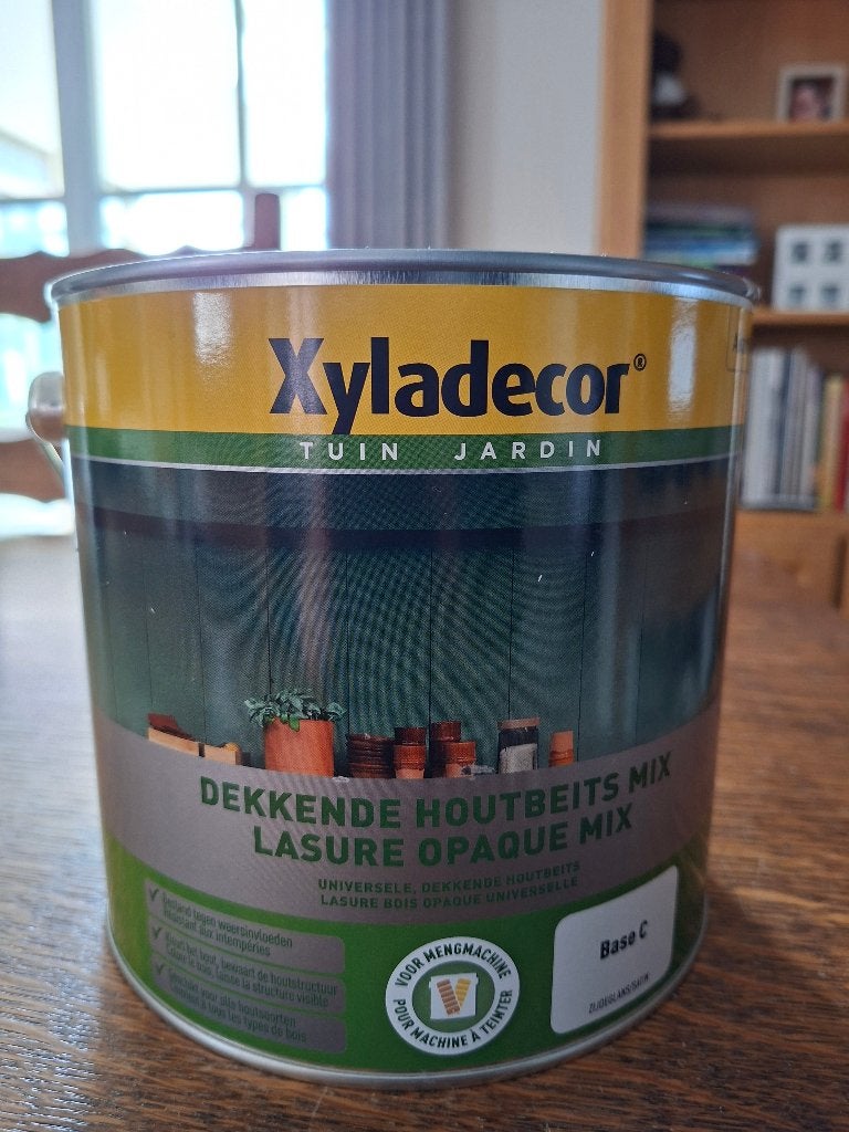 beits RAL 7021 zwartgrijs 2,5 L, Doe-het-zelf en Bouw, Ophalen, Overige kleuren, Nieuw, Beits