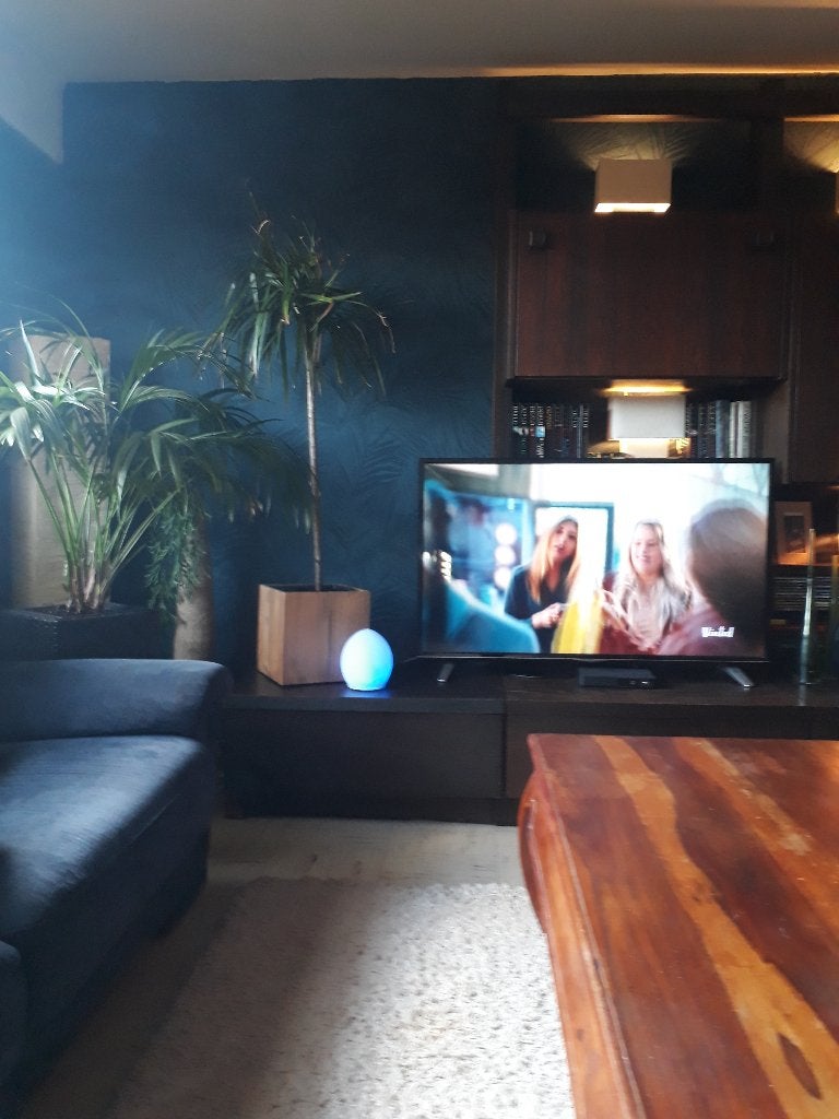 salontafel, Huis en Inrichting, Tafels | Salontafels, Ophalen, Gebruikt, 100 tot 150 cm, 50 tot 100 cm