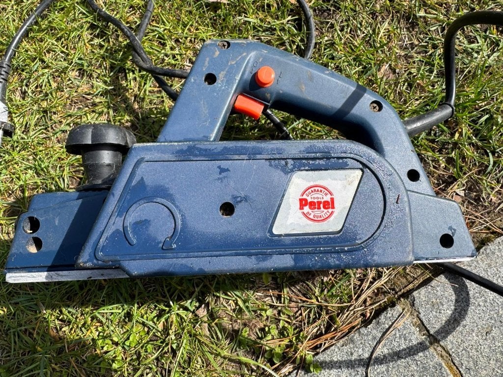 Elektrische handschaaf, Doe-het-zelf en Bouw, Gereedschap | Handgereedschap, Ophalen, Zo goed als nieuw