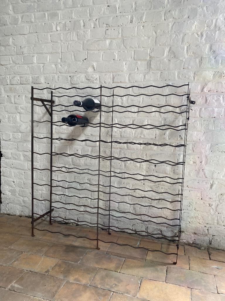 Vintage rigidex wijnrekken, industrial style, design, Ophalen