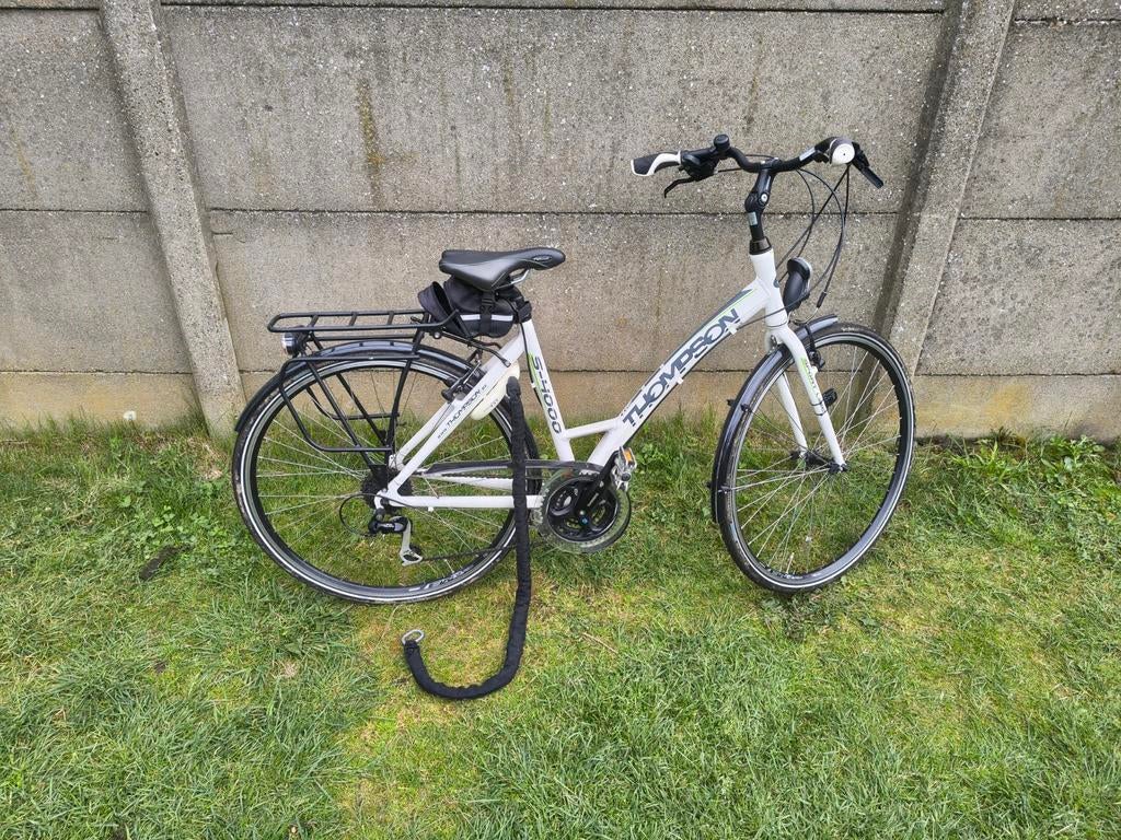 Damesfiets Thompson in zeer goede staat, Fietsen en Brommers, Ophalen, Zo goed als nieuw, Overige merken, Versnellingen
