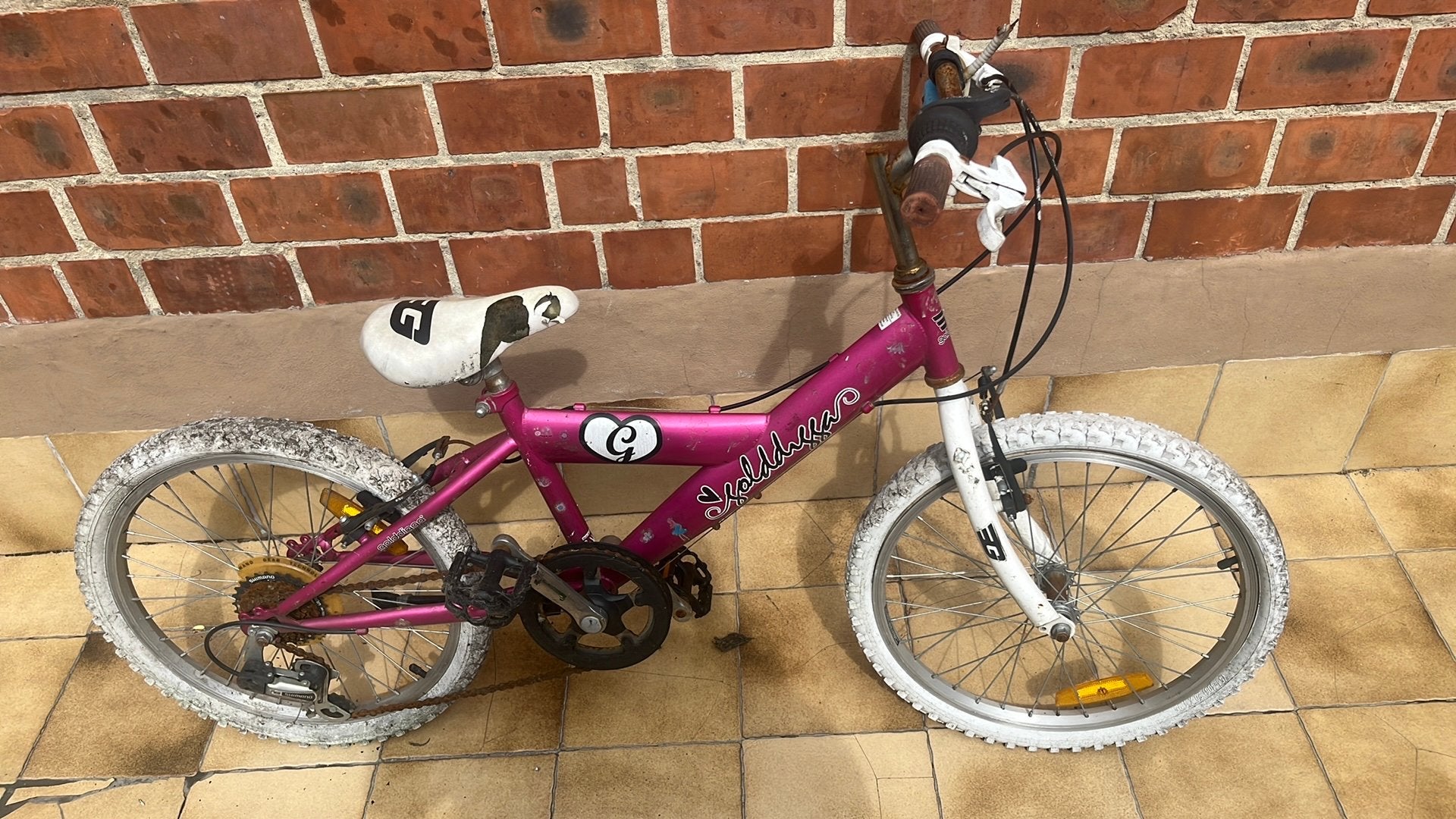Kinderfiets meisjes, Ophalen, Zo goed als nieuw