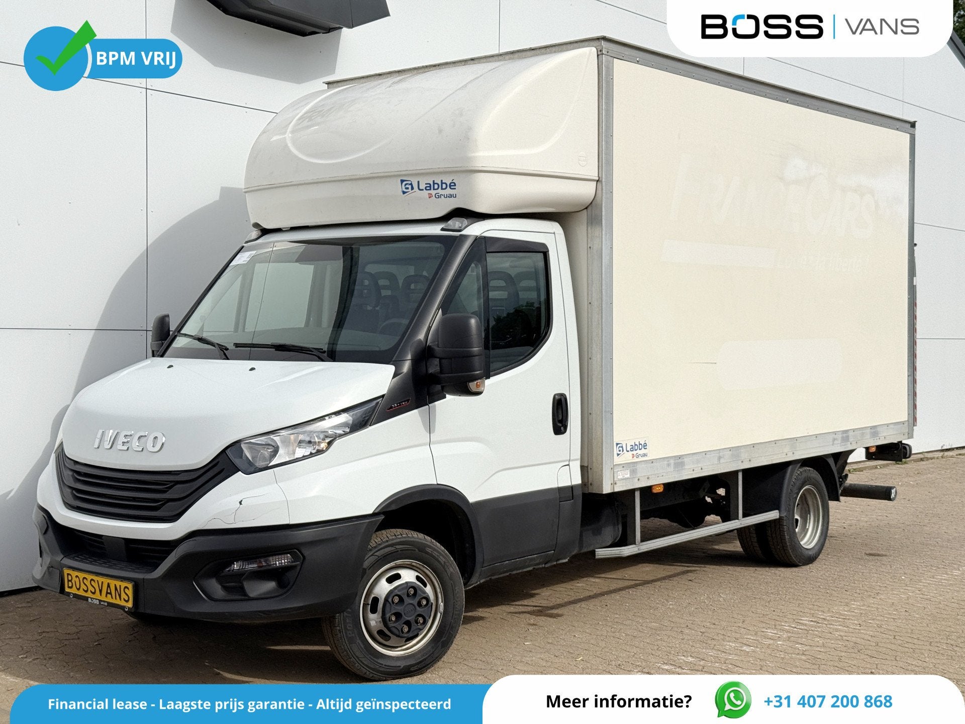 Iveco Daily 35C16 3.0 160PK Bakwagen Laadklep Zijdeur Camera, Alarme, Achat, Entreprise, Boîte manuelle