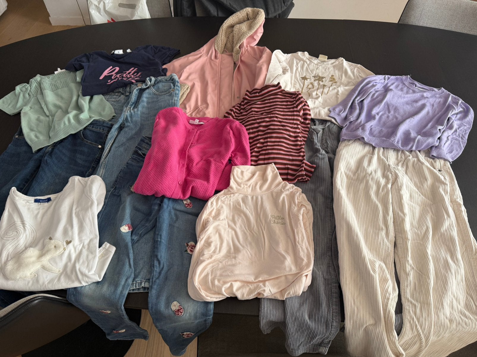 Kledij 128 pakket, Kinderen en Baby's, Ophalen of Verzenden, Gebruikt, Meisje, Overige typen