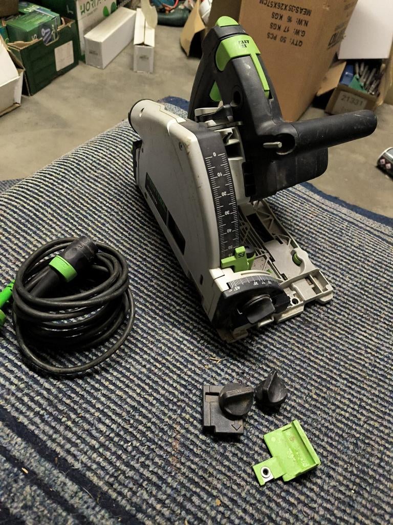 Festool TS 55 REBQ in Systainer, Doe-het-zelf en Bouw, Gereedschap | Zaagmachines, Ophalen of Verzenden, Invalzaag