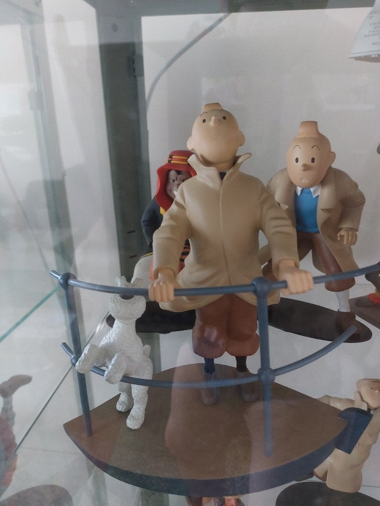 Tintin Aurore avec boîte et certificat., Collections, Enlèvement ou Envoi, Tintin, Comme neuf, Statue ou Figurine