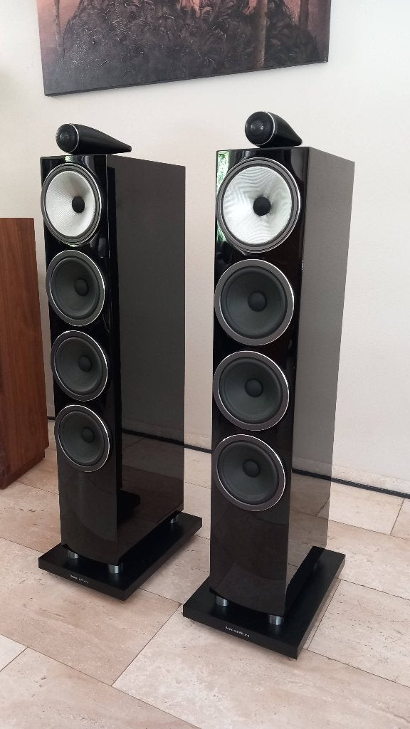 Bowers & Wilkins 702s3, Audio, Tv en Foto, Vloerstaande luidspreker, Zo goed als nieuw, Bowers & Wilkins (B&W), Basreflex