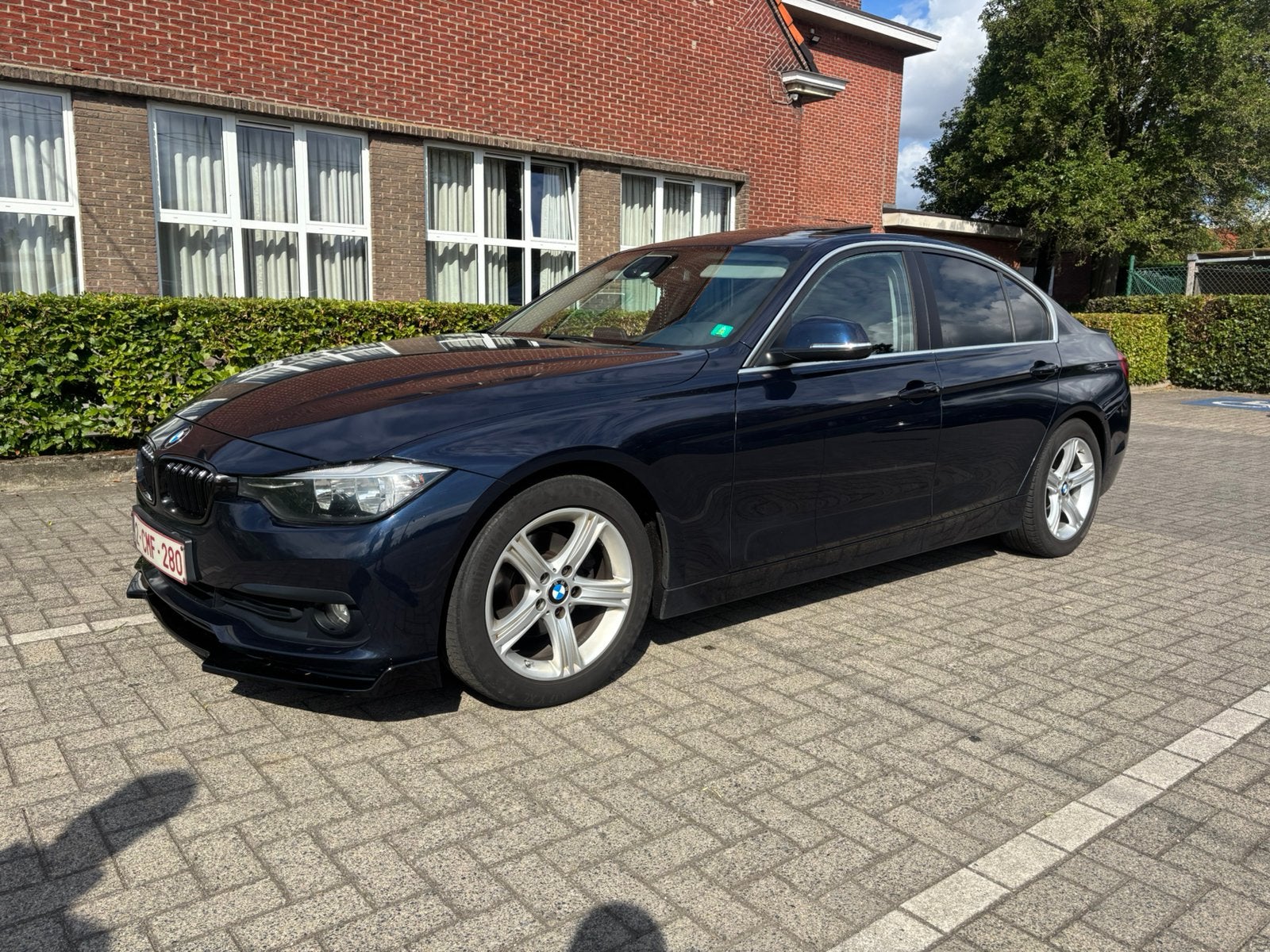 BMW 320D, Auto's, BMW, Automaat, 4 cilinders, Blauw, 120 kW