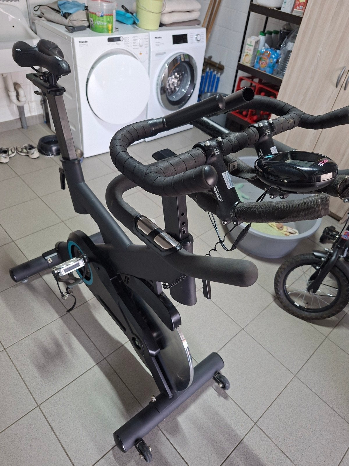 Spinningfiets, Enlèvement