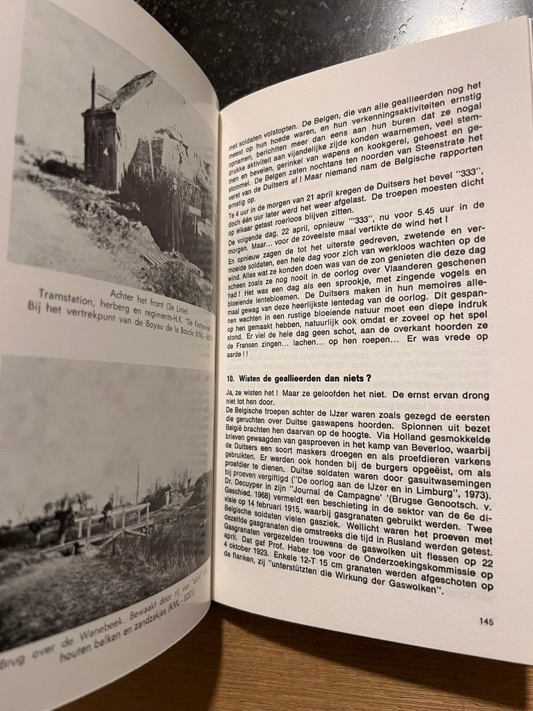Boezinge 14 - 18, gasaanval - tweede slag om Ieper, Enlèvement ou Envoi, Général, Utilisé, R. Baccarne