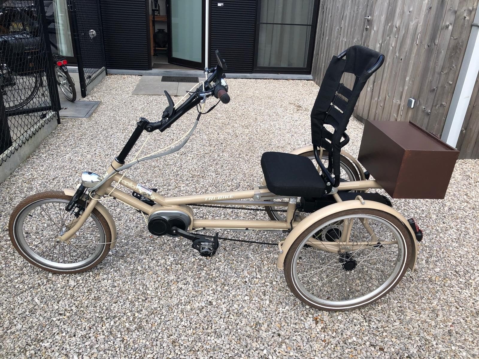 Elektrische tri-bike, Enlèvement