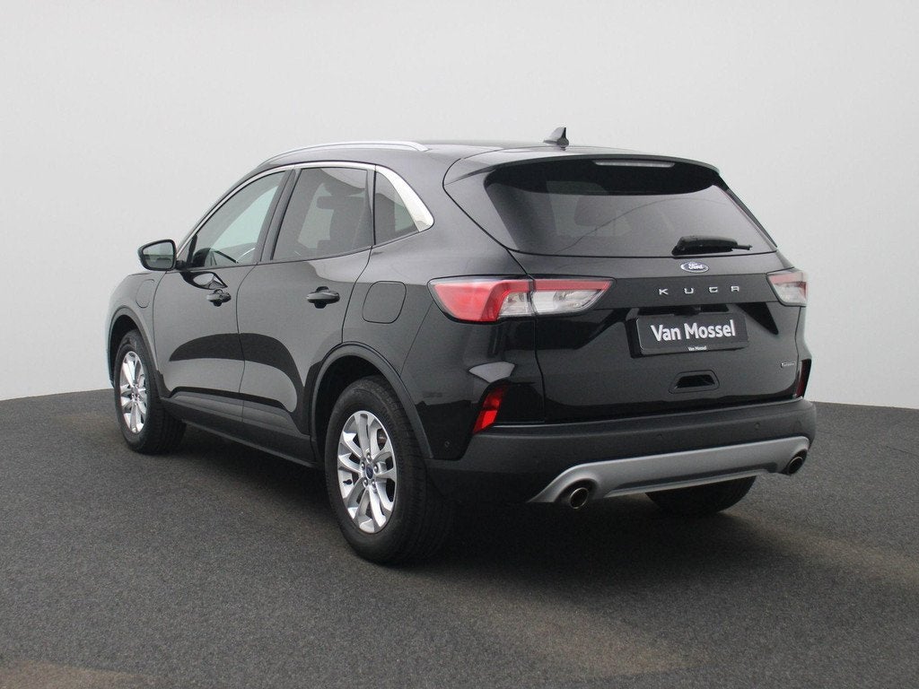 Ford Kuga 2.5i PHEV Aut. 165kW Titanium, Auto's, Gebruikt, Euro 6, 4 cilinders, Zwart