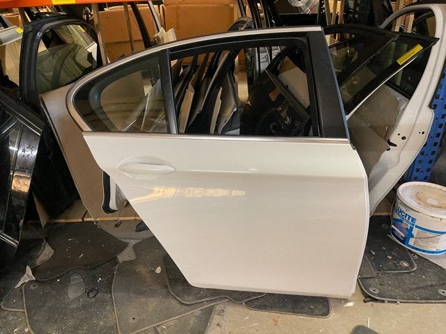 PORTIER RECHTS ACHTER wit BMW 5 serie (F10), Auto-onderdelen, Gebruikt, Deur, Achter, BMW