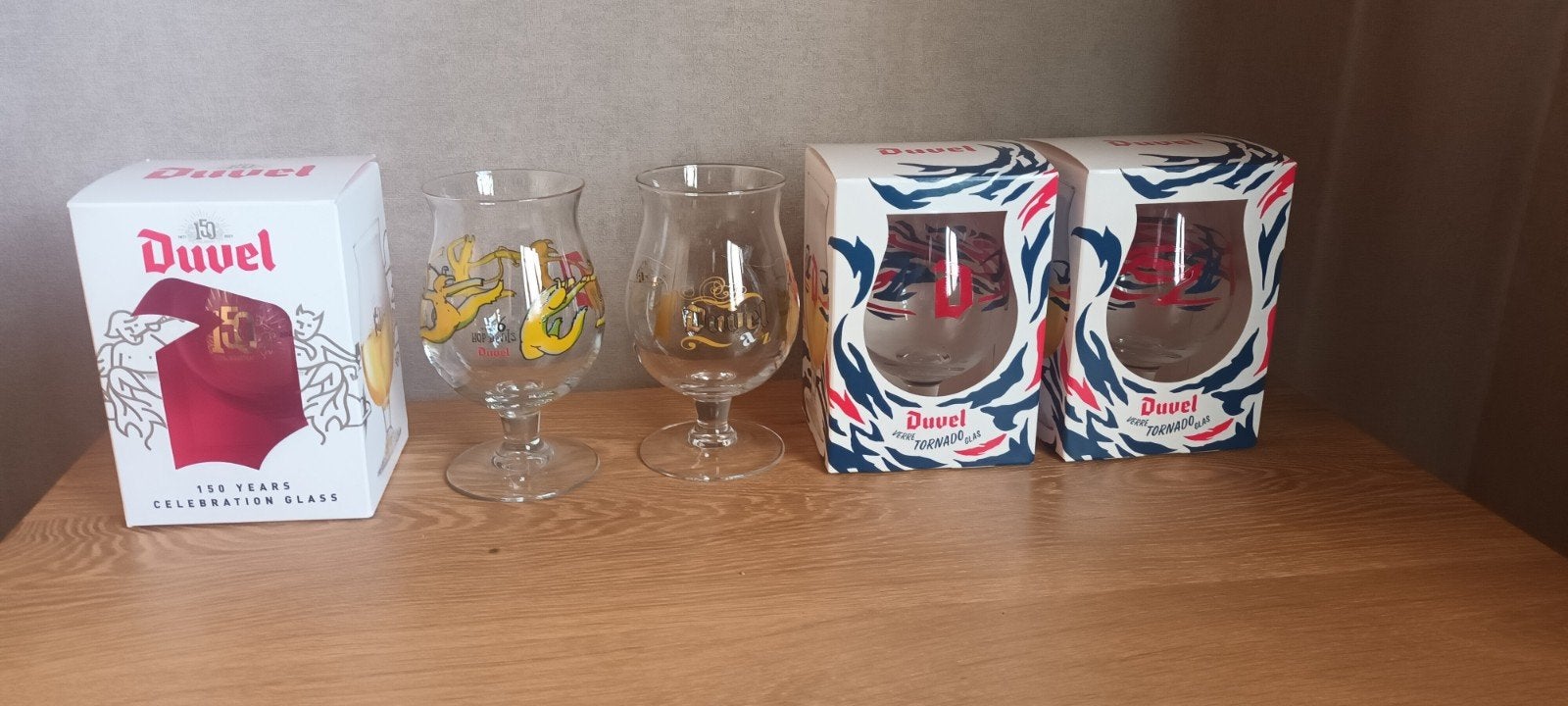 Duvel collector glazen, Ophalen of Verzenden, Duvel