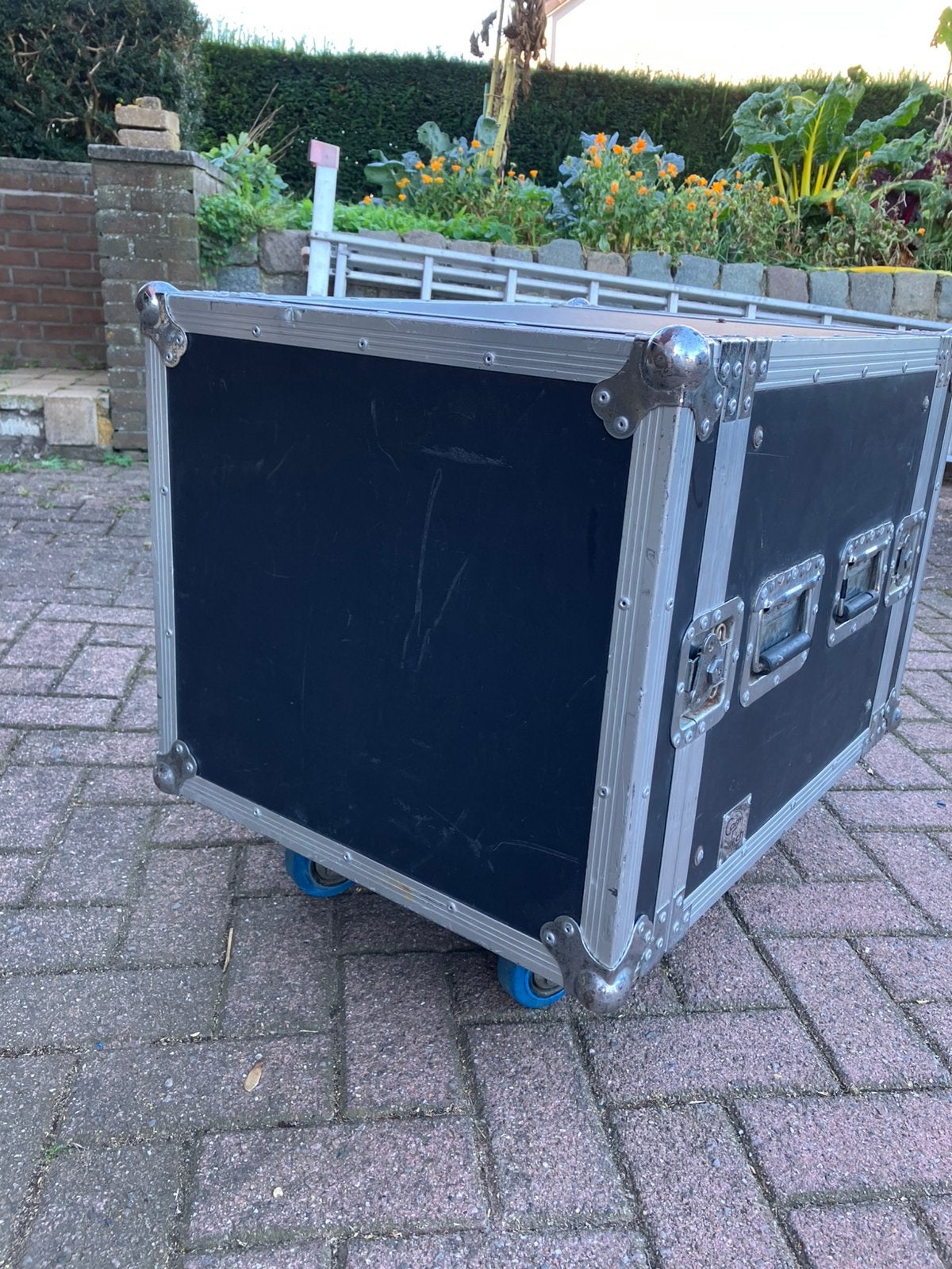 Doubble door 10u flightcase, Ophalen, Gebruikt, Flightcase
