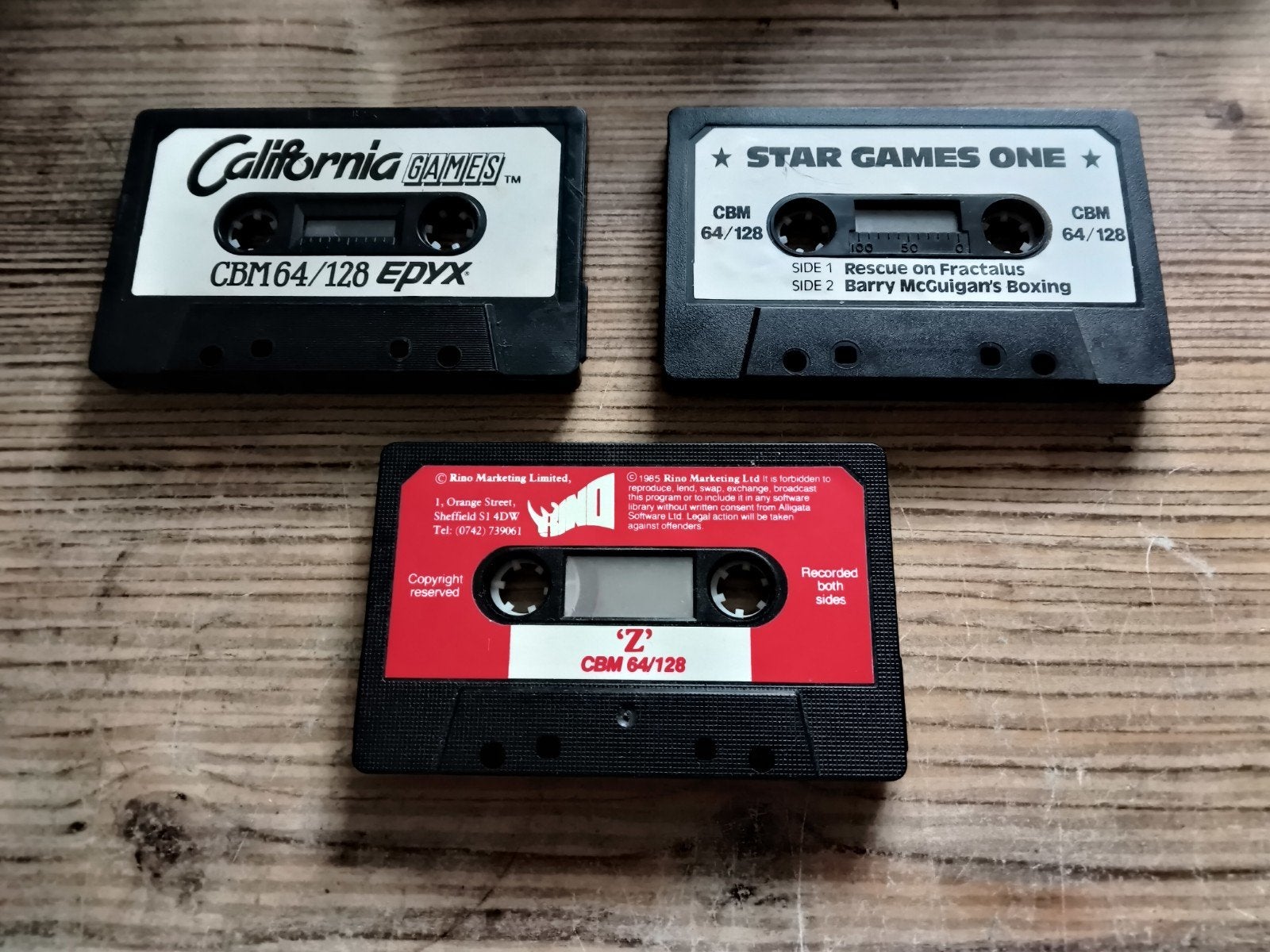 3x Commodore 64 cassette, Computers en Software, Vintage Computers, Verzenden, Commodore