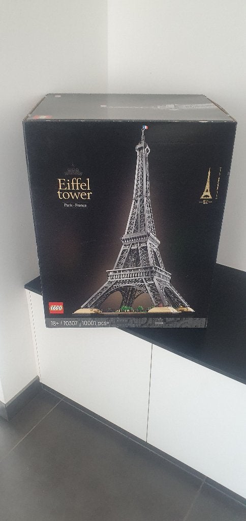 Lego 10307 Icons Eiffeltoren, Lego, Ophalen of Verzenden, Zo goed als nieuw, Compleet