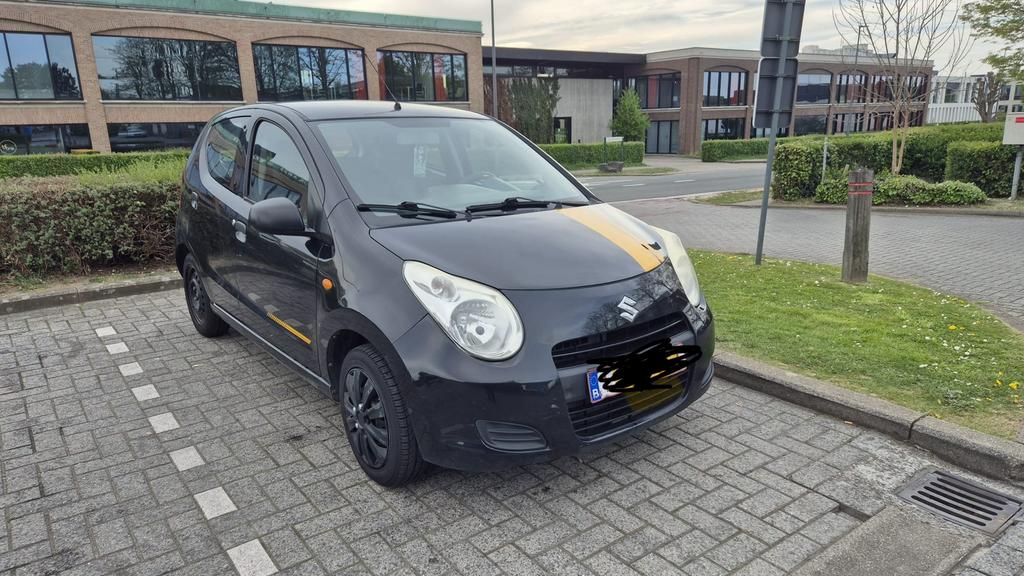 Suzuki alto 2011 benzine, Auto's, Euro 5, Zwart, Zwart, Handgeschakeld