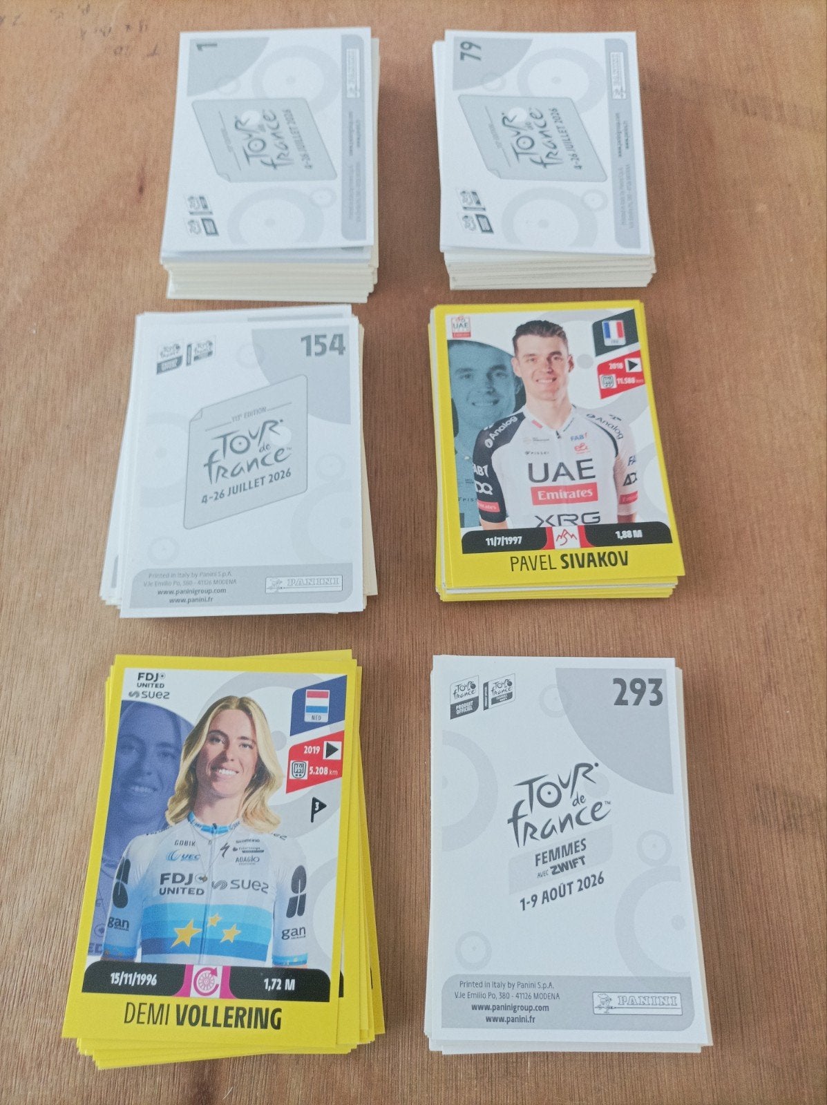 Panini Tour de France 2026, 0,18 euros par autocollant, Hobby & Loisirs créatifs, Autocollants & Images, Envoi, Autocollant